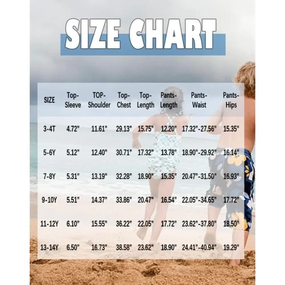 Tunevuse Boys Hawaiian 3pc‎ Cabana Set Shirt Shorts Hat Blue Hawaii Print NEW